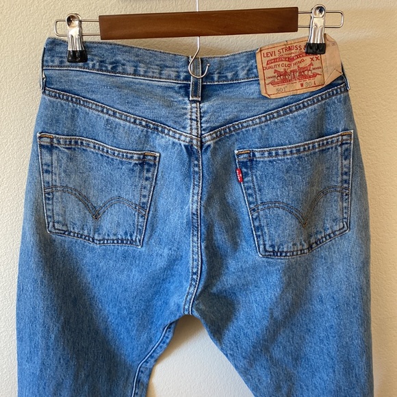 Vintage Levi’s 501 Jeans 30W 30L - Picture 3 of 11